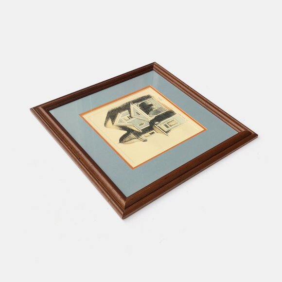 Yarbrough 431 Oakland Avenue Etching 221/350 - Picture 2 of 7